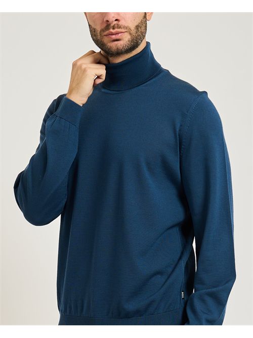 Maglione Musso uomo Boss blu BOSS | 50468262473