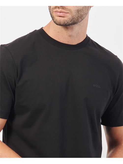 T-shirt Thompson uomo Boss nero BOSS | 50468347001