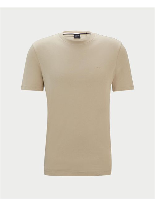 T-shirt Thompson uomo Boss beige BOSS | 50468347255