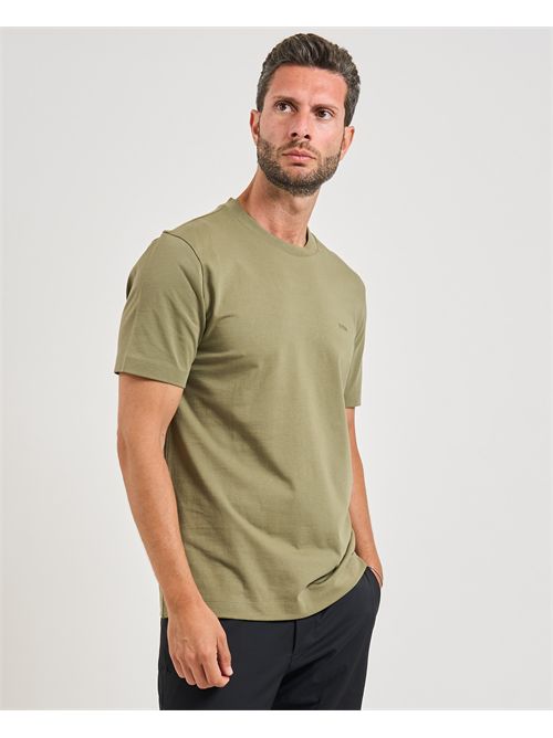 T-shirt Thompson uomo Boss verde BOSS | 50468347314