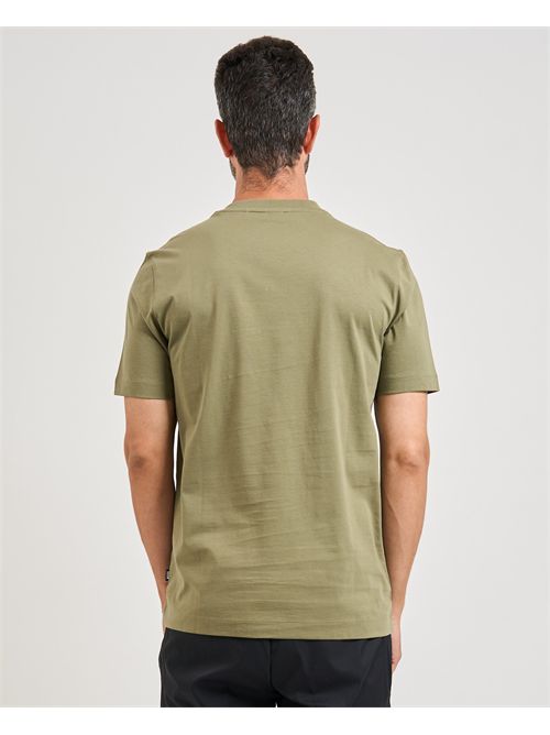 T-shirt Thompson uomo Boss verde BOSS | 50468347314