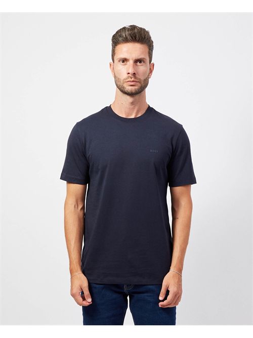 T-shirt Thompson uomo Boss blu BOSS | 50468347404