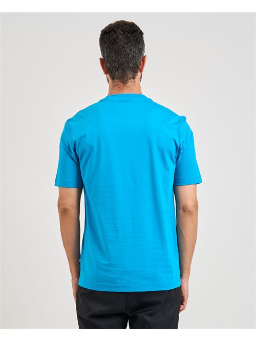 T-shirt Thompson uomo Boss turchese BOSS | 50468347443