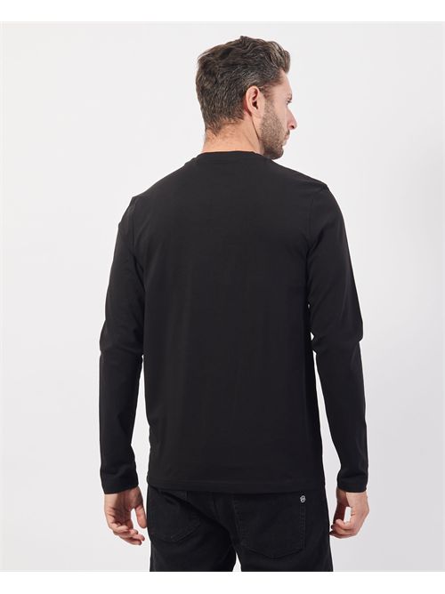 Maglia TChark uomo Boss nera maniche lunghe BOSS | 50473286001