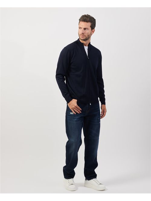 Maglione Balonso uomo Boss blu BOSS | 50476347404