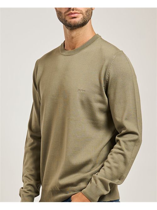 Botto men's sweater Boss brown BOSS | 50476364245