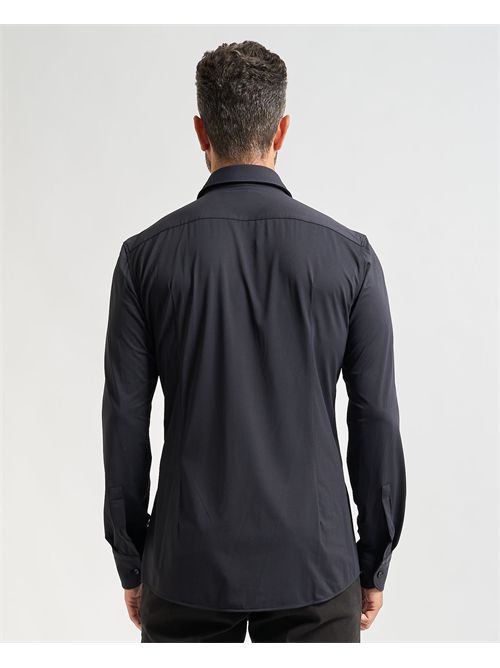 Camicia Hank Kent uomo Boss nero BOSS | 50490393001