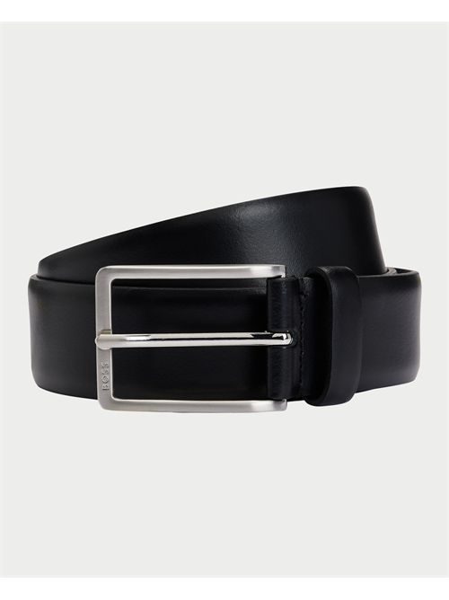 Cintura in pelle Erman uomo Boss nero BOSS | 50491834001
