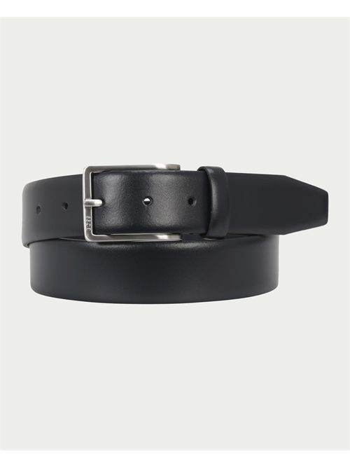 Cintura in pelle Erman uomo Boss navy BOSS | 50491834410