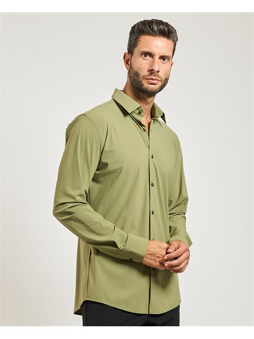 Camicia Hank Kent uomo Boss verde BOSS | 50503554314