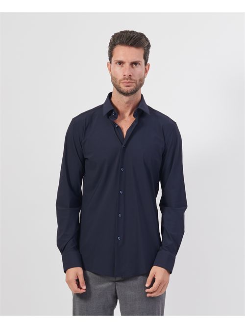 Hank Kent men's shirt Boss blue slim fit BOSS | 50503554404
