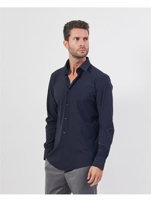 Hank Kent men's shirt Boss blue slim fit BOSS | 50503554404
