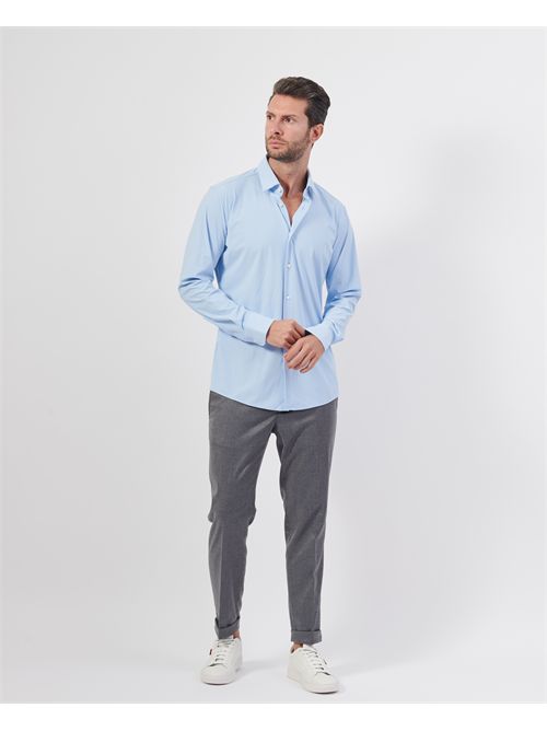 Hank Kent men's shirt Boss light blue slim fit BOSS | 50503554450