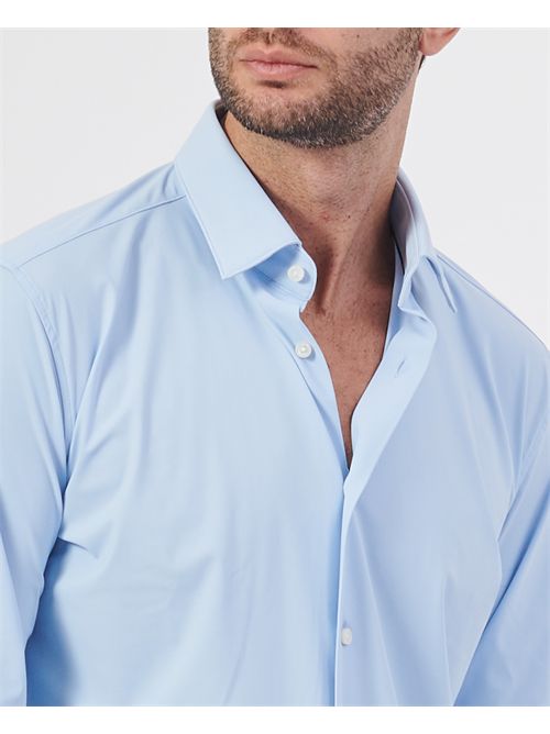 Hank Kent men's shirt Boss light blue slim fit BOSS | 50503554450