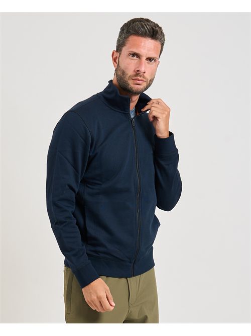 Felpa Zestart uomo Boss blu fullzip BOSS | 50511709404