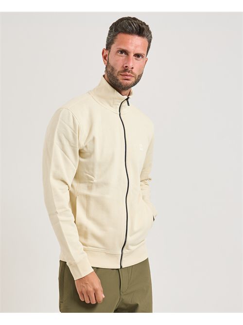 Felpa Zestart uomo Boss panna fullzip BOSS | 50511709767