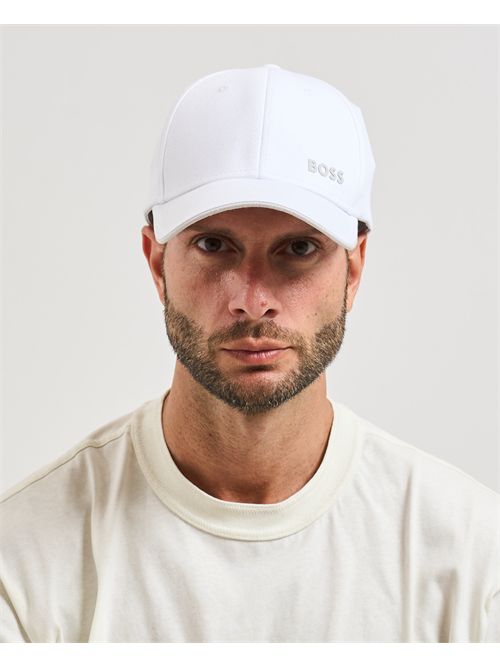 Cappello Bold uomo Boss bianco BOSS | 50519219103