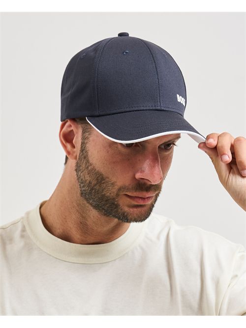 Bold men's hat Boss blue BOSS | 50519219402