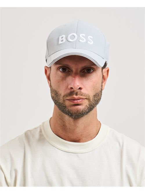 Cappello US uomo Boss grigio BOSS | 50519247055