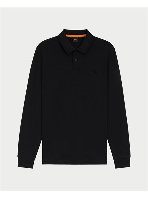 Polo Interlock uomo Boss nero BOSS | 50527525001