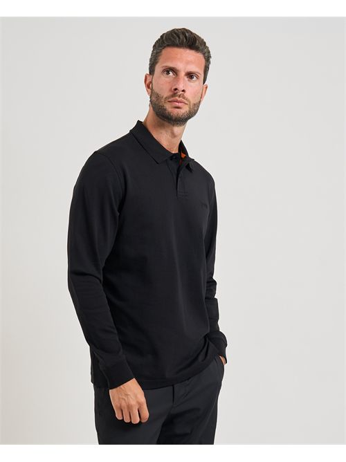 Polo Interlock uomo Boss nero BOSS | 50527525001