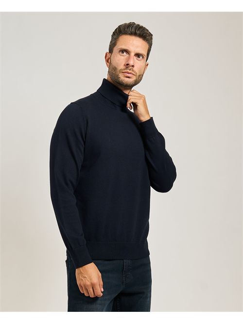 Akiro men's sweater Boss blue in cashmere BOSS | 50527573404