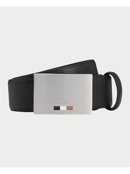 Cintura Strom Icon uomo Boss nero in pelle BOSS | 50537467001