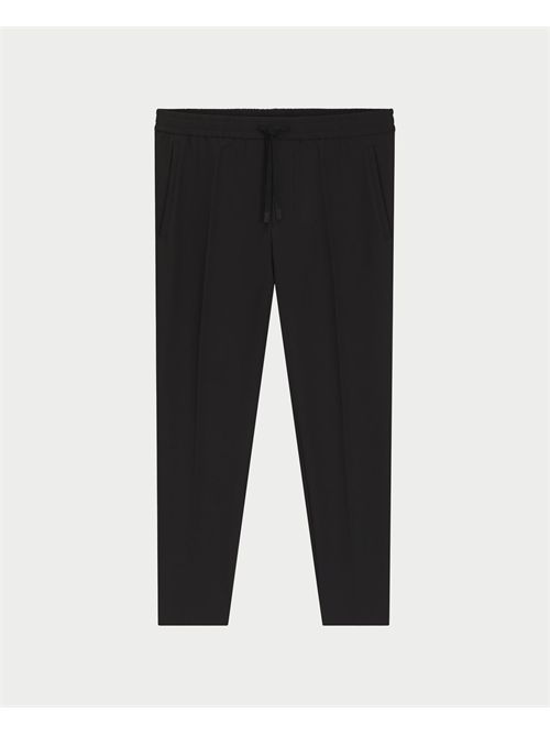 Pantaloni Convert uomo Boss nero elasticizzati BOSS | 50538179001