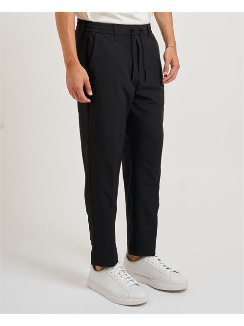 Pantaloni Convert uomo Boss nero elasticizzati BOSS | 50538179001