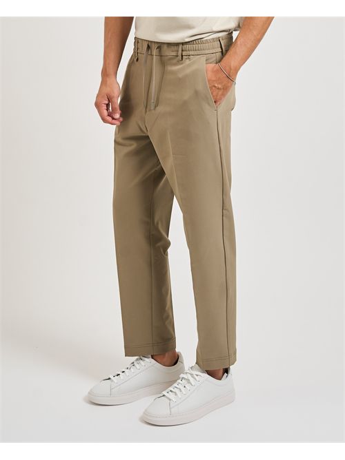 Pantaloni Convert uomo Boss beige elasticizzati BOSS | 50538179334