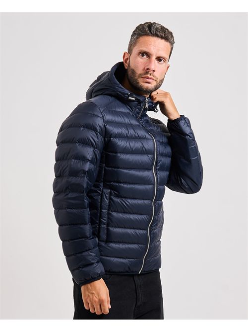 Dimeo men's quilted down jacket in Boss blue BOSS | 50540450404