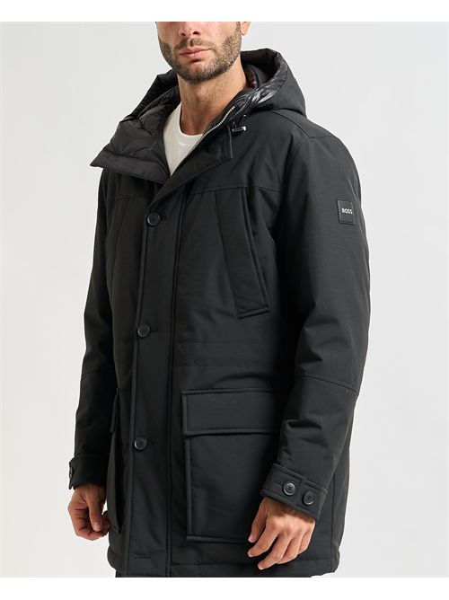 Giubbotto Detoni uomo Boss nero BOSS | 50540472001