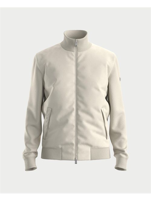 Giacca Ibaio uomo Boss bianca con colletto coreana BOSS | 50543135131