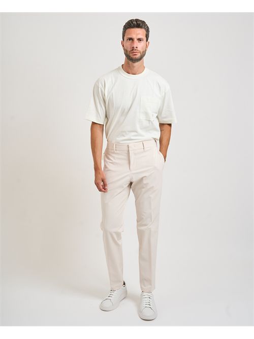 Pantaloni Genius uomo Boss bianchi elasticizzati BOSS | 50543570131