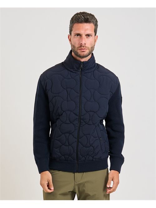 Giubbino Kavietor uomo Boss blu in maglia BOSS | 50543704404
