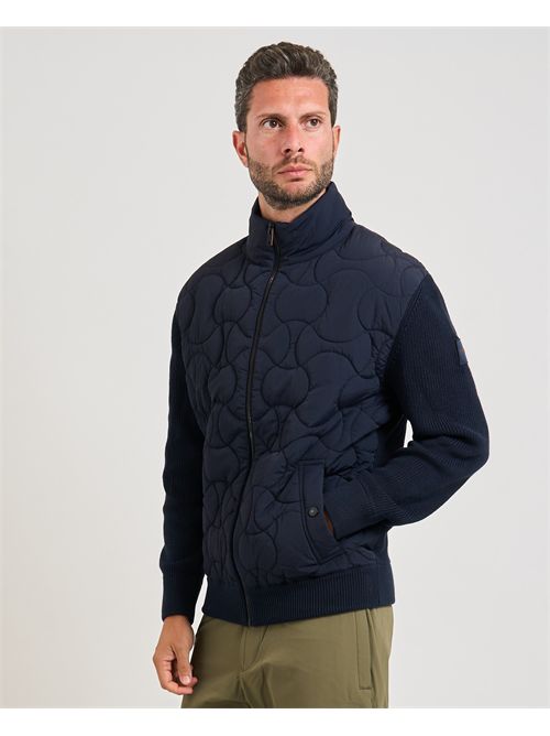 Giubbino Kavietor uomo Boss blu in maglia BOSS | 50543704404