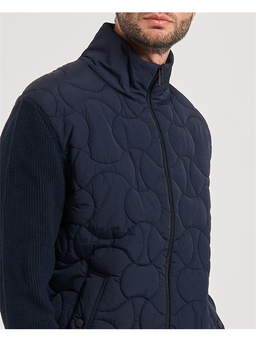 Giubbino Kavietor uomo Boss blu in maglia BOSS | 50543704404