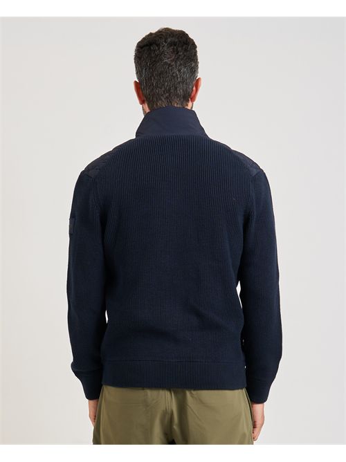 Giubbino Kavietor uomo Boss blu in maglia BOSS | 50543704404