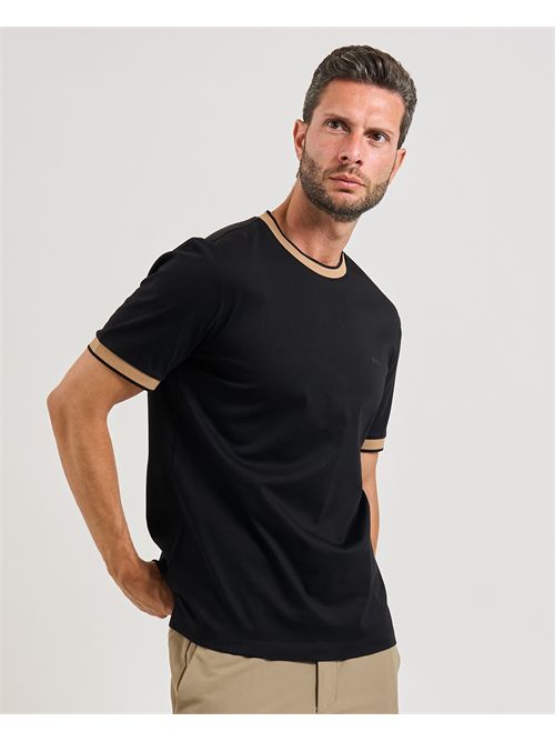 T-shirt Tessler uomo Boss con dettagli a contrasto BOSS | 50543858001