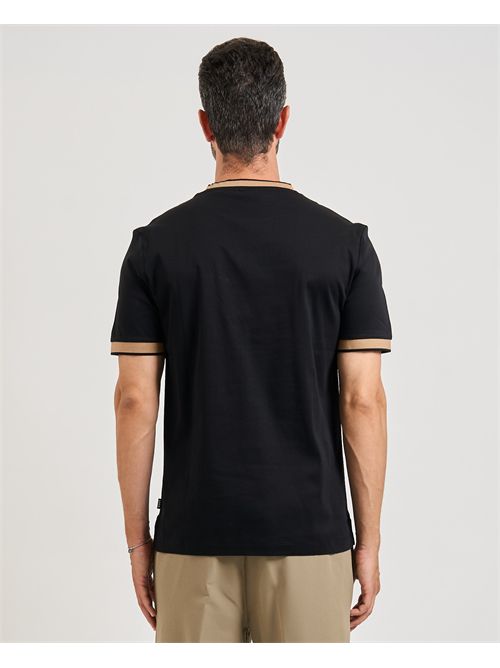 T-shirt Tessler uomo Boss con dettagli a contrasto BOSS | 50543858001