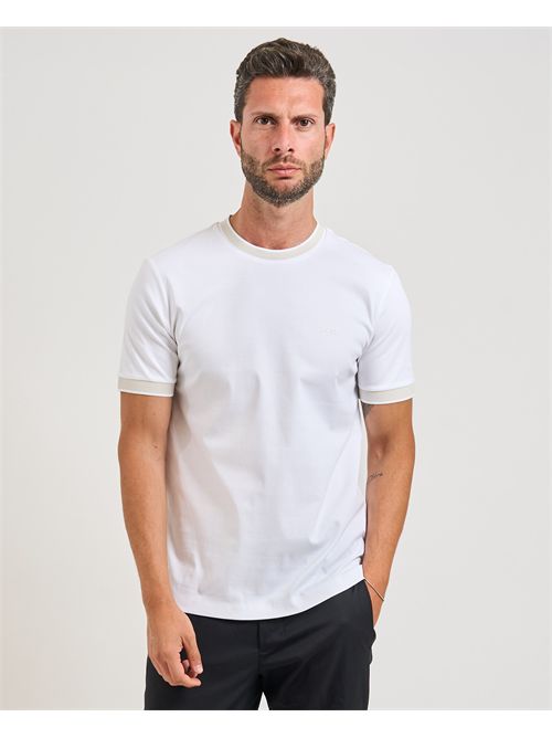 T-shirt Tessler uomo Boss con dettagli a contrasto BOSS | 50543858100