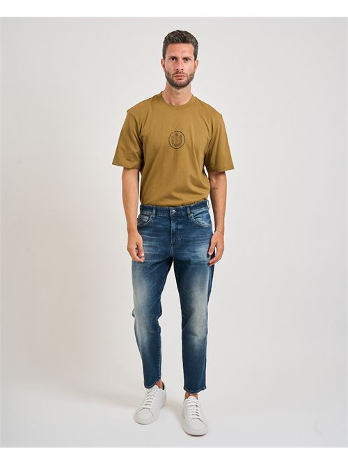 Jeans Onyx uomo Boss navy effetto vintage BOSS | 50544609413