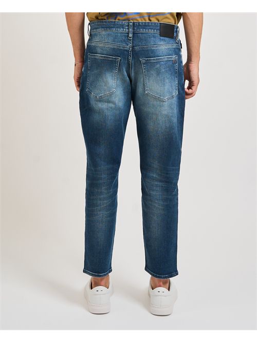 Jeans Onyx uomo Boss navy effetto vintage BOSS | 50544609413