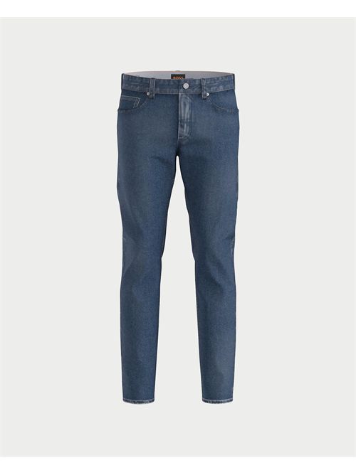 Jeans Delaware uomo Boss blu slim fit BOSS | 50544629438