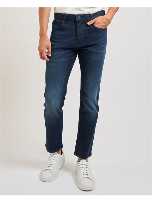Jeans Delaware uomo Boss blu in denim BOSS | 50544642409