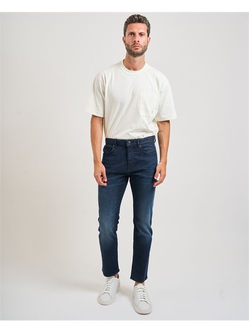 Jeans Delaware uomo Boss blu in denim BOSS | 50544642409