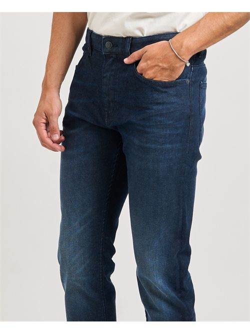 Jeans Delaware uomo Boss blu in denim BOSS | 50544642409