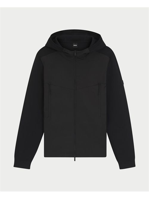 Felpa Imatteo uomo Boss nero BOSS | 50544686001