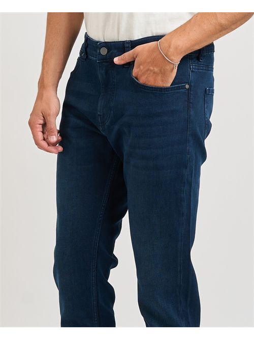 Jeans Delaware uomo Boss navy in denim BOSS | 50544927412