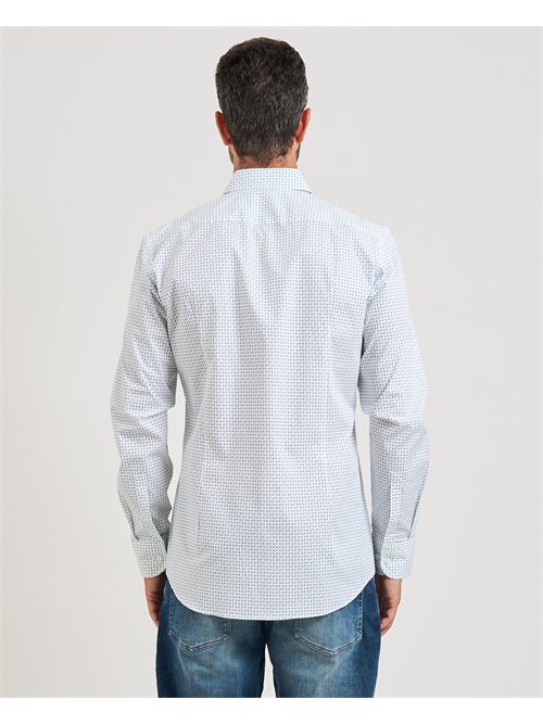 Hank Kent Men's Boss Micro-Pattern Shirt BOSS | 50545099450